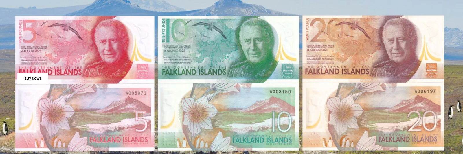 Falkland Islands: New Banknotes Launch & Currency Guide