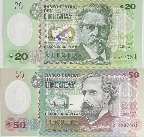 Uruguay Banknotes collection