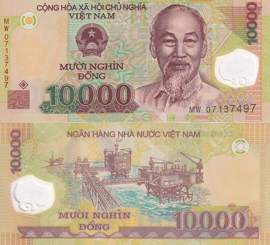 Vietnam 10000 Dong 2007 P 119 b UNC