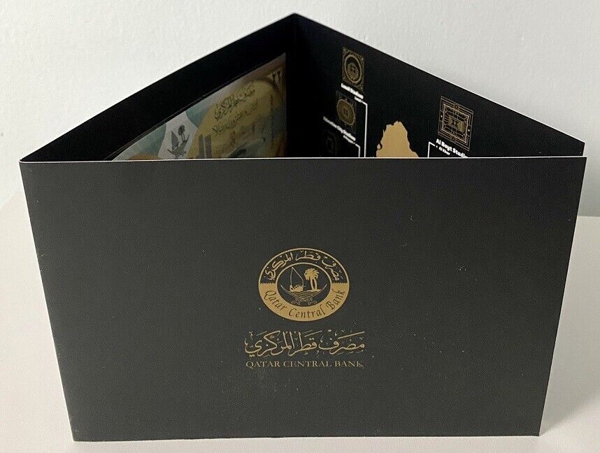 Qatar 22 Riyals 2022 FIFA World Cup Soccer Polymer P 39 New UNC W/Folder