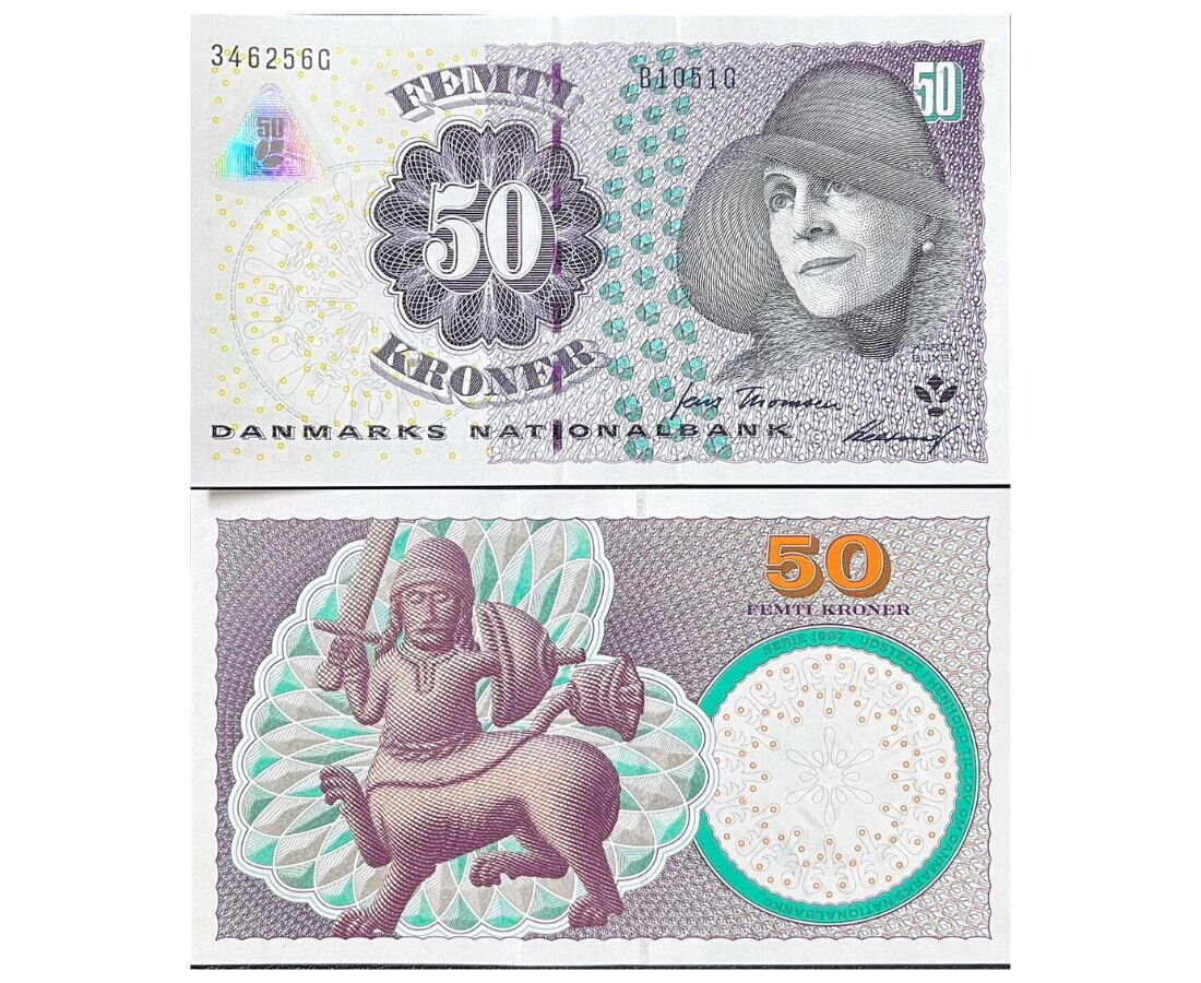 Denmark 50 Kroner 2005 P 60 b UNC