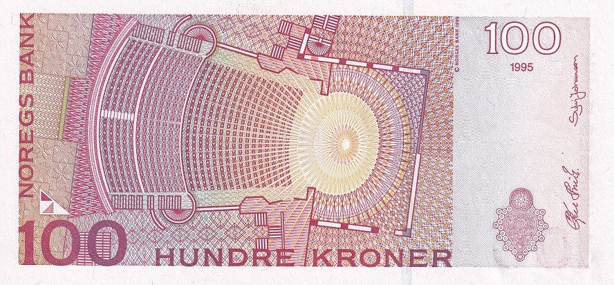Norway 100 Kroner 1995 P 47 a UNC