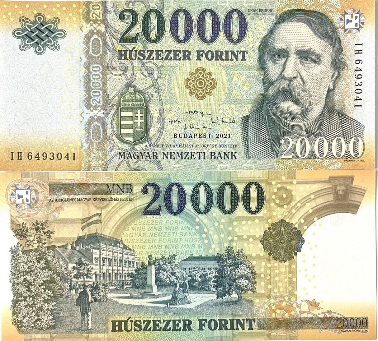 Hungary 20000 Forint 2021 P 207 UNC