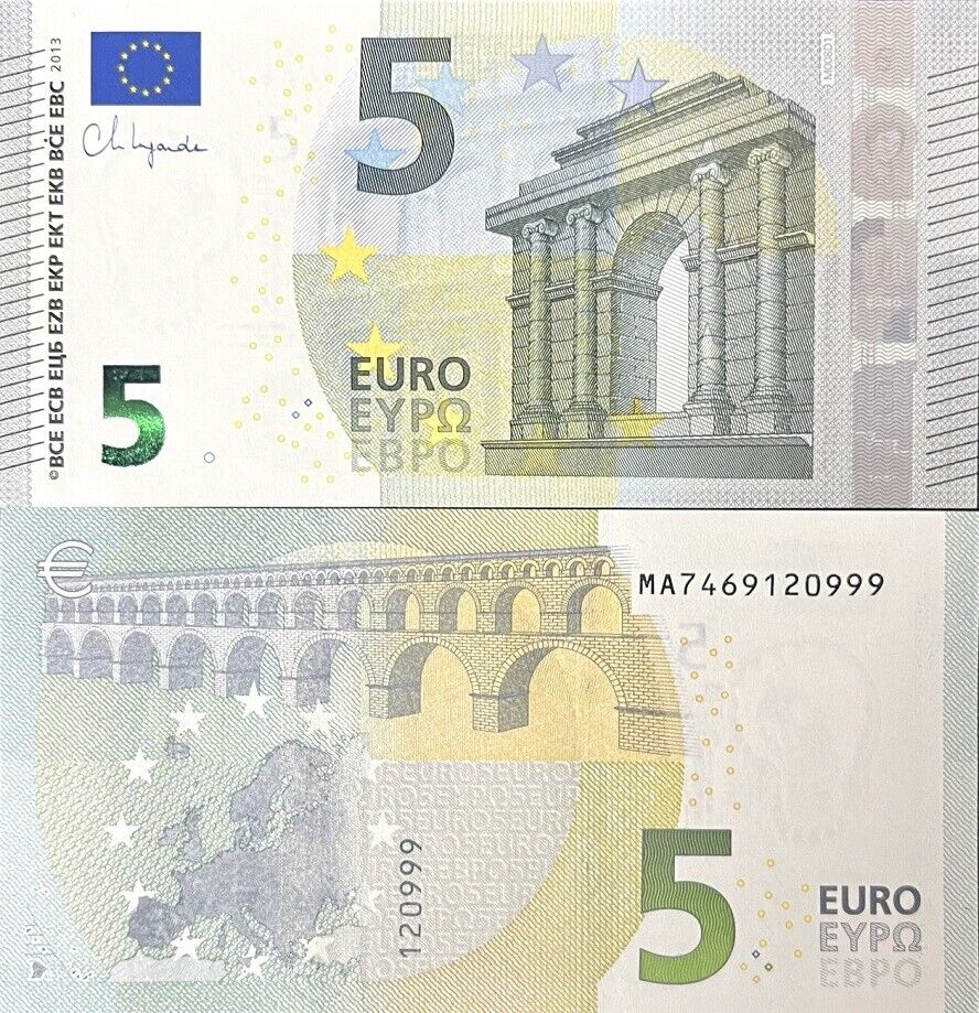 Euro 5 Euro Portugal 2013 P 26 MA UNC
