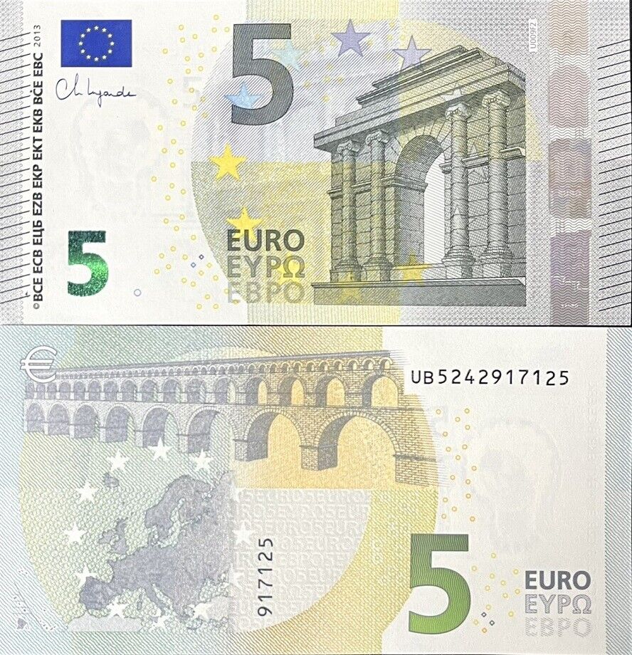 Euro 5 Euro France 2013 P 26 UB UNC