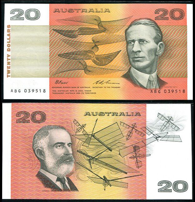Australia 20 Dollars 1994 P 46 I AUnc