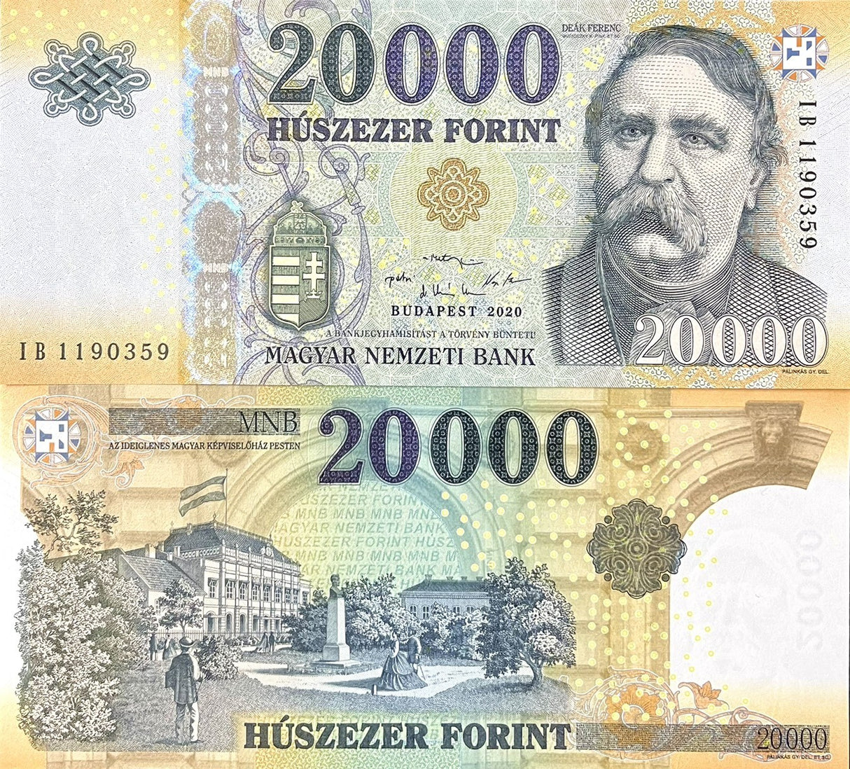 Hungary 20000 Forint 2020 P 207 c UNC