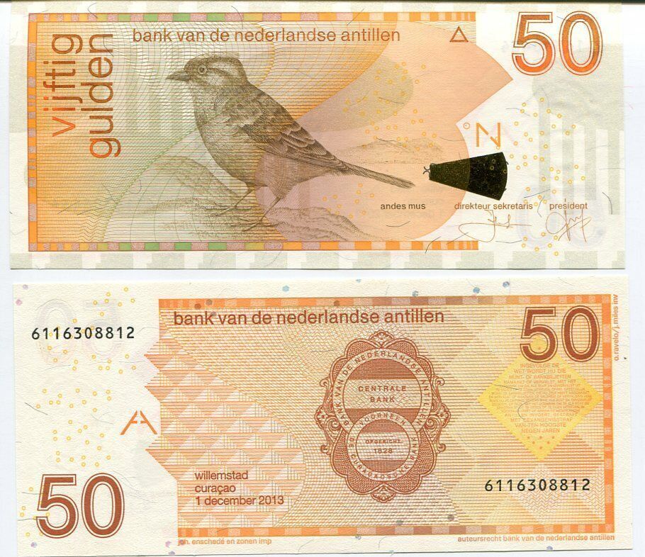 Netherlands Antilles 50 Gulden 2013 P 30 UNC