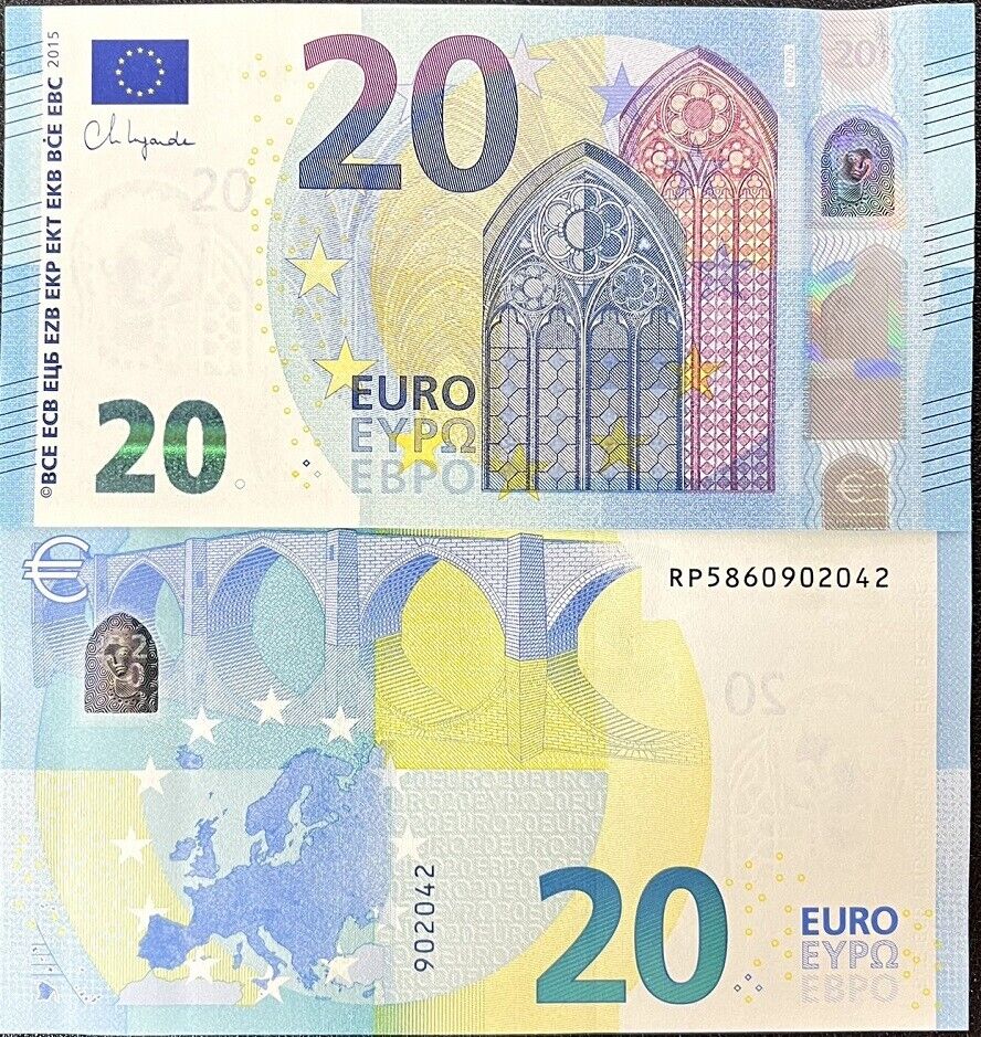 Euro 20 Euro Germany 2015 P 28 RP UNC