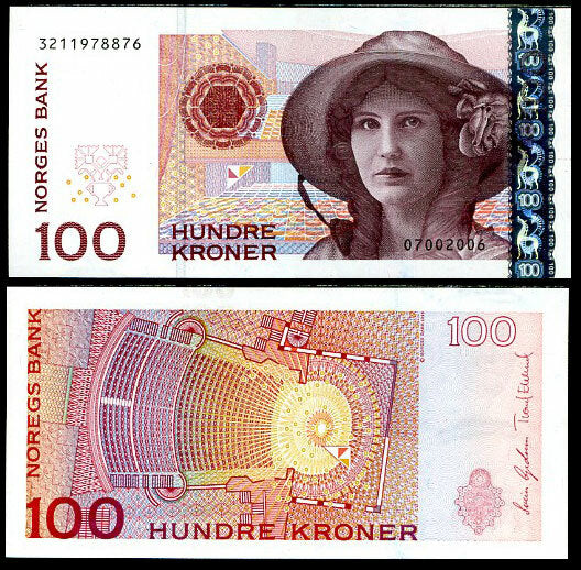 Norway 100 Kroner 2006 P 49 UNC