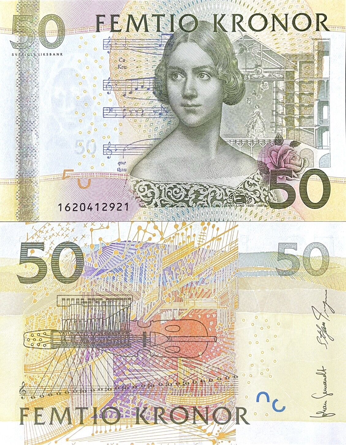 Sweden 50 Kronor 2011 P 64 c UNC
