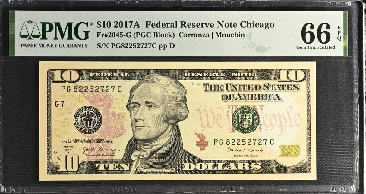United States 10 Dollars USA 2017A P 545B G Chicago Gem UNC PMG 66 EPQ