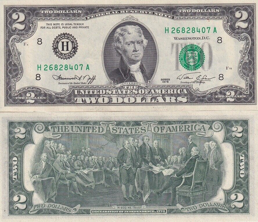 United States 2 Dollars USA 1976 P 461 St. Louis H UNC