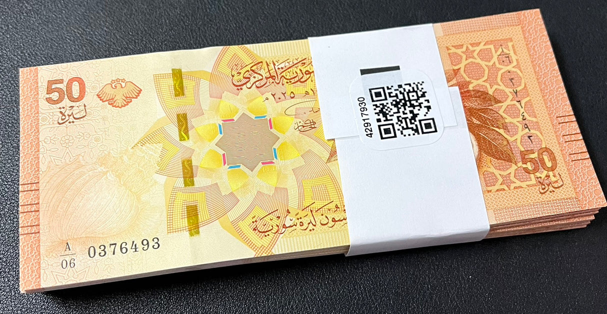 Mediterranean 50 Pounds P NEW 2025 2026 LOT 100 PCS 1 Bundle