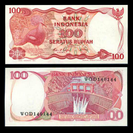 Indonesia 100 Rupiah 1984 P 122 UNC