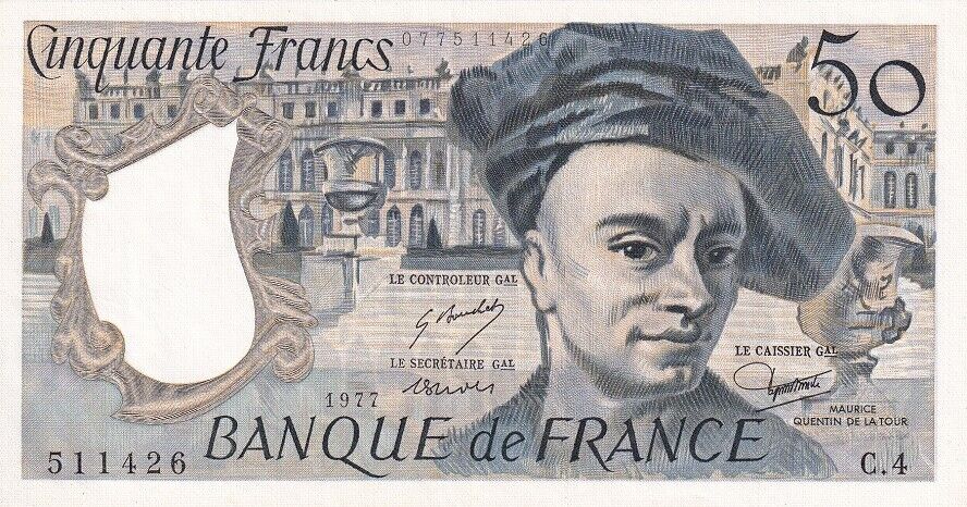 France 50 Francs 1977 P 152 a AUnc