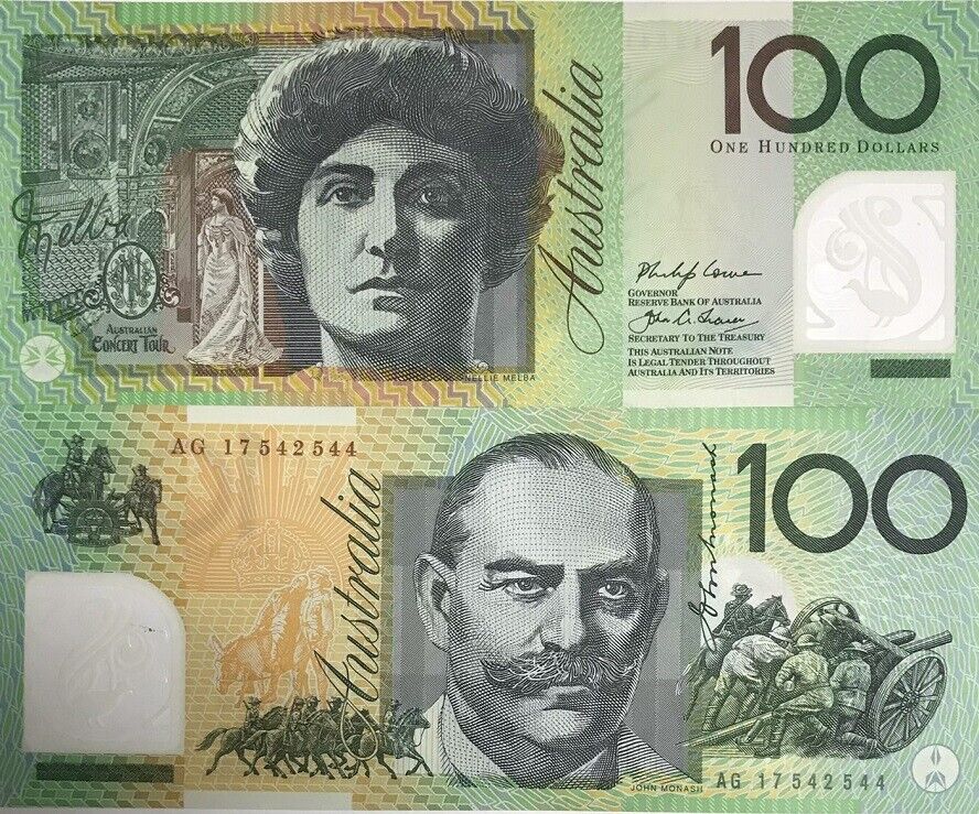 Australia 100 Dollars 2017 P 61 Polymer UNC