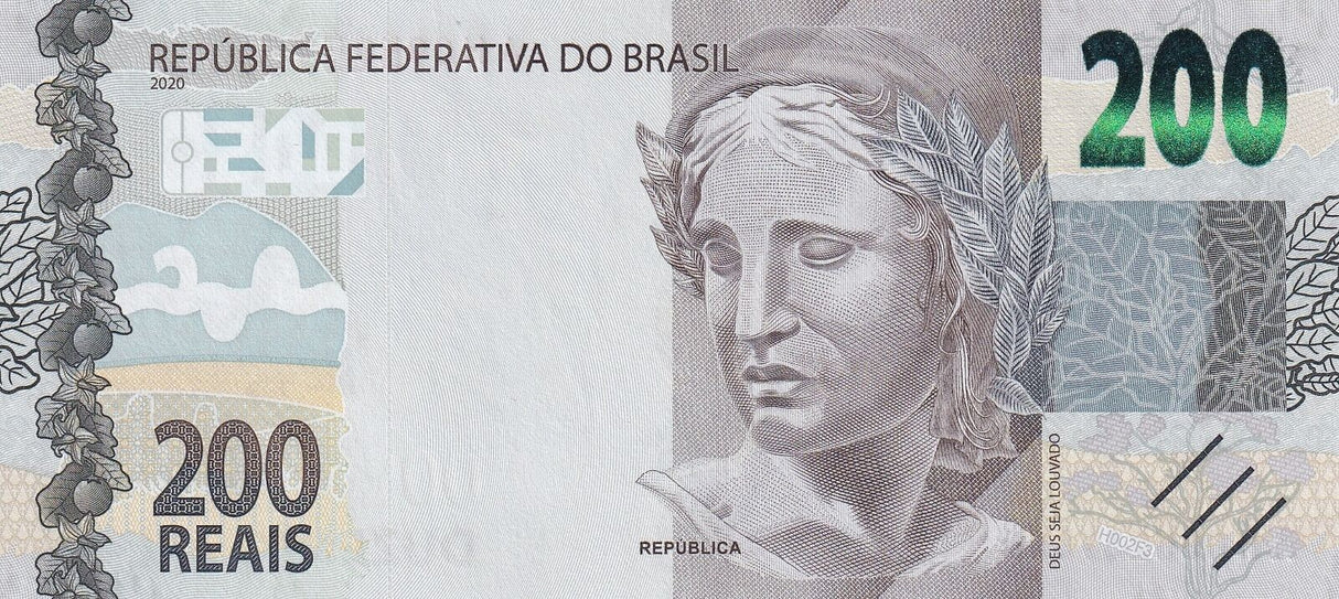 Brazil 200 Reais ND 2020 P 258 a UNC