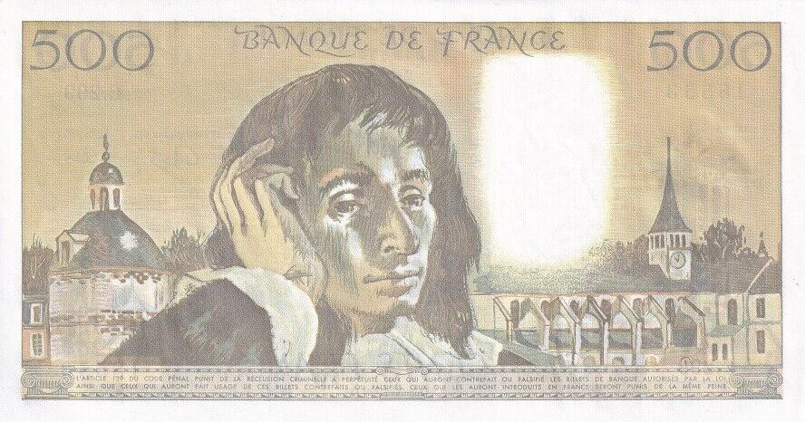 France 100 Francs 2-3-1989 P 156 g UNC