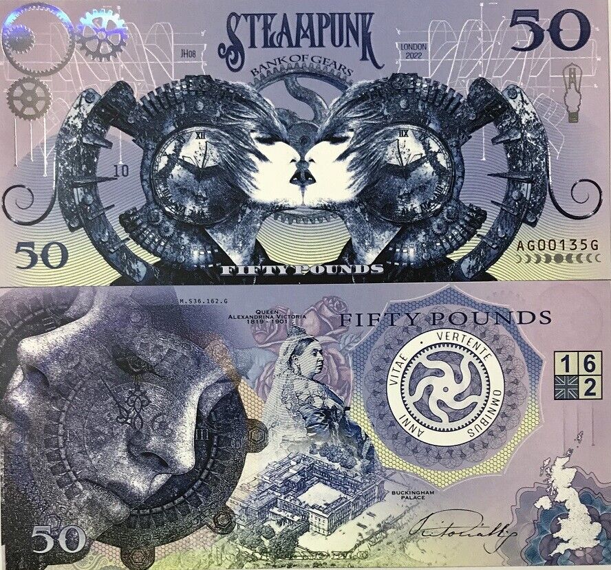 Steampunk 50 Pounds Series 2022 Polymer
