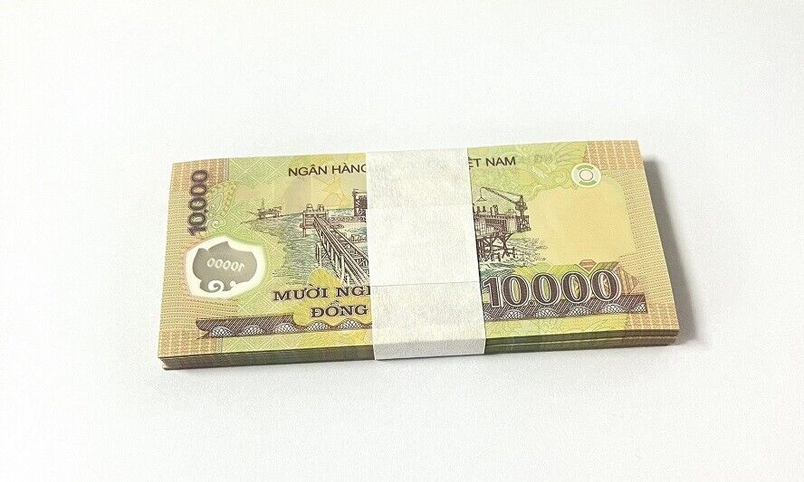 Vietnam 10000 Dong Polymer P 119 Random Date UNC LOT 20 PCS 1/5 BUNDLE