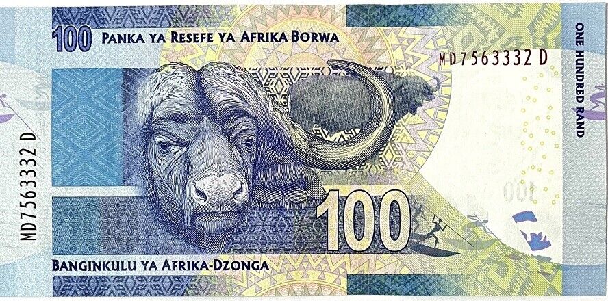 South Africa 100 Rands 2013 P 141 a UNC