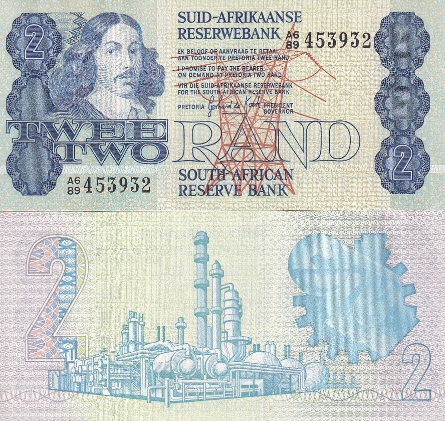 South Africa 2 Rand ND 1978-1980 P 118 c AUnc