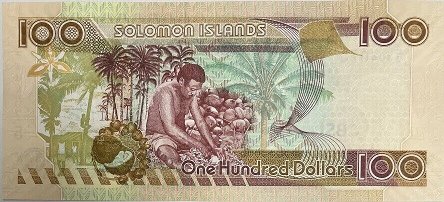 Solomon Islands 100 Dollars ND 2006 P 30 A/2 UNC