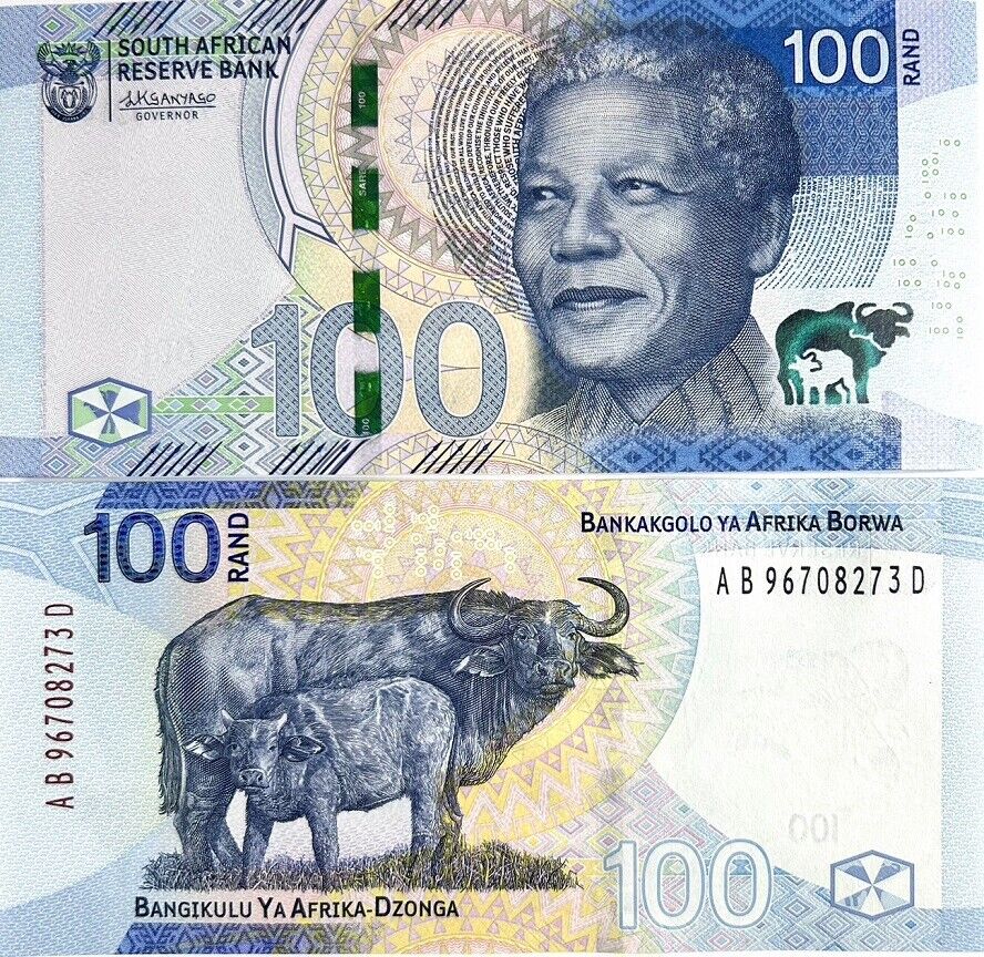 South Africa 100 Rand 2023 P 151 New Family Design AUnc