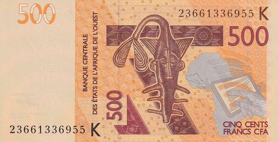 West African States Senegal 500 Francs 2023 P 719 K UNC