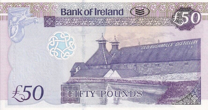 Northern Ireland 50 Pounds 2013 P 89 UNC