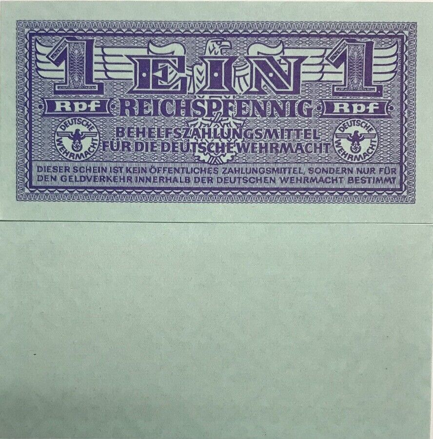 Germany Military 1 Reichspfennig ND (1942) P M32 UNC