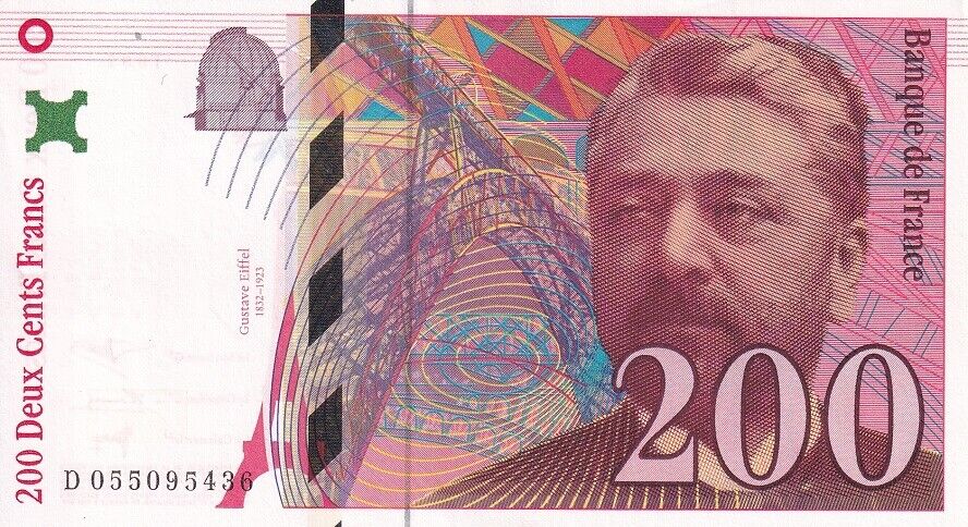 France 200 Francs 1997 P 159b AUnc