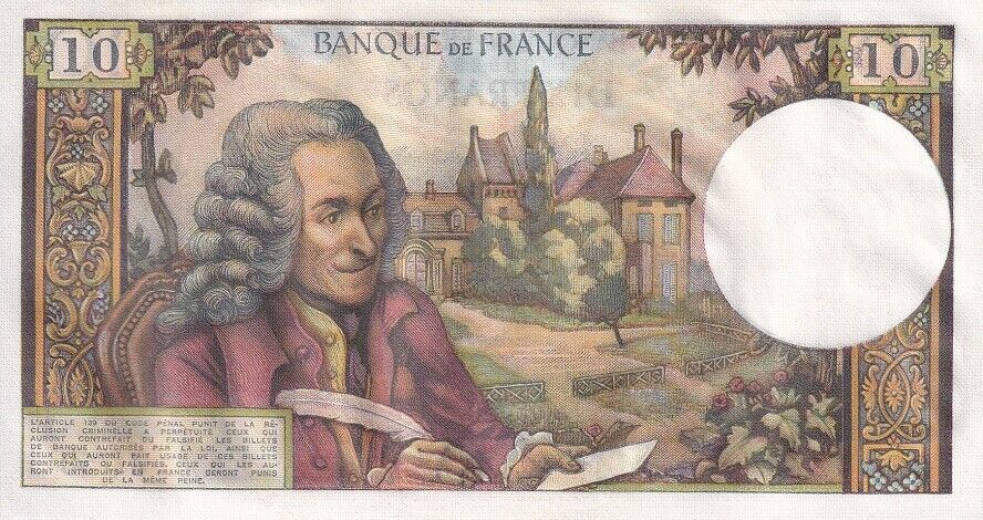 France 10 Francs 1972 P 147 d AUnc