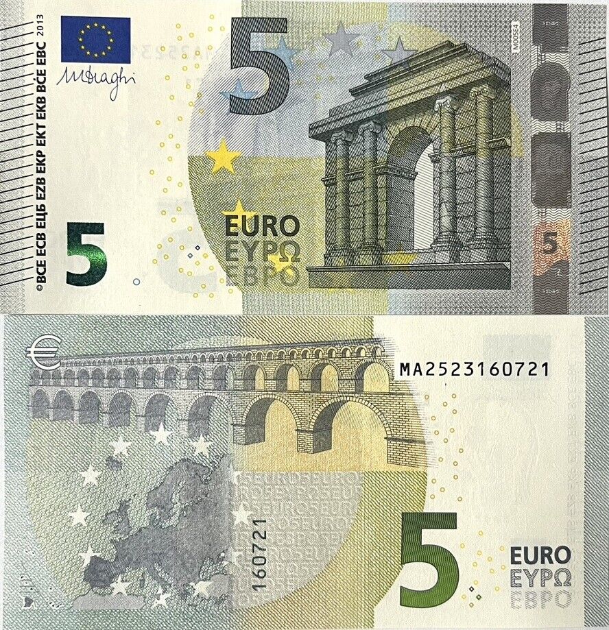 Euro 5 Euro 2013 Portugal P 20 MA UNC