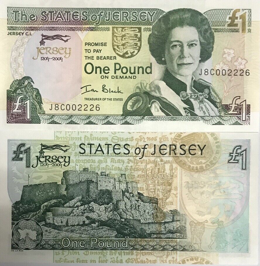Jersey 1 Pound ND 2004 P 31 UNC