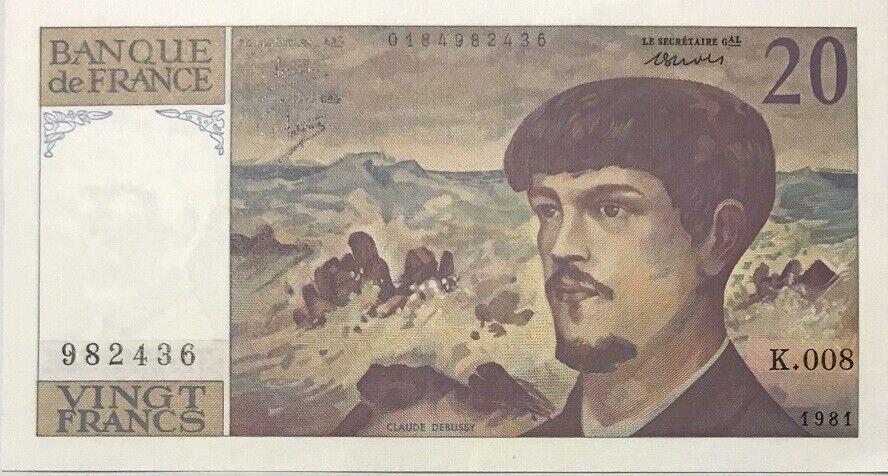 France 20 Francs 1981 P 151 a AUnc
