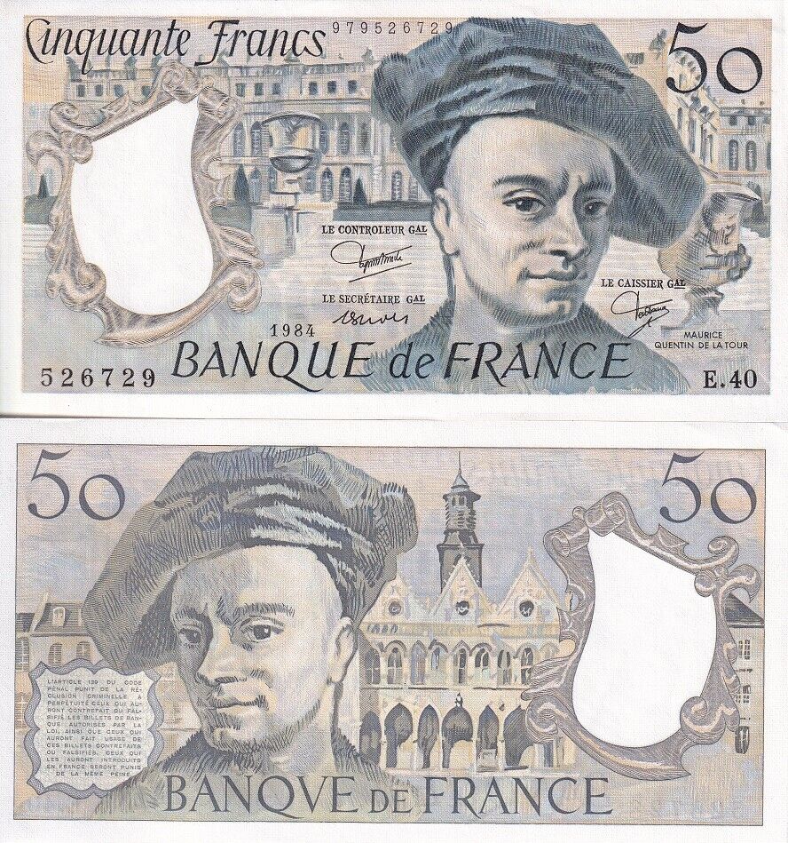 France 50 Francs 1984 P 152 b AUnc