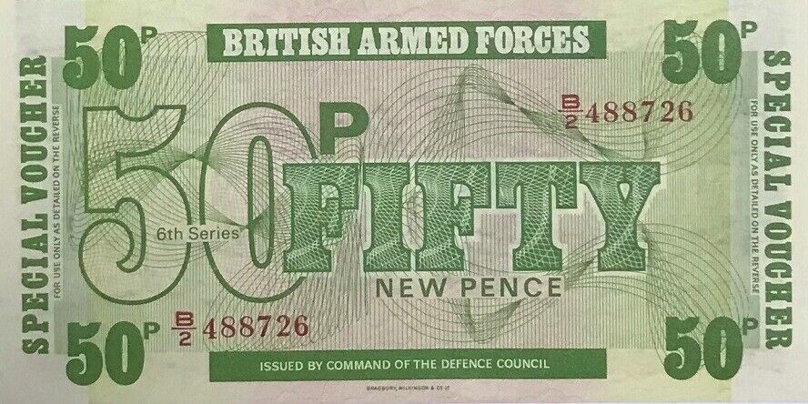 Great Britain 50 New Pence ND (1972) P M49 UNC