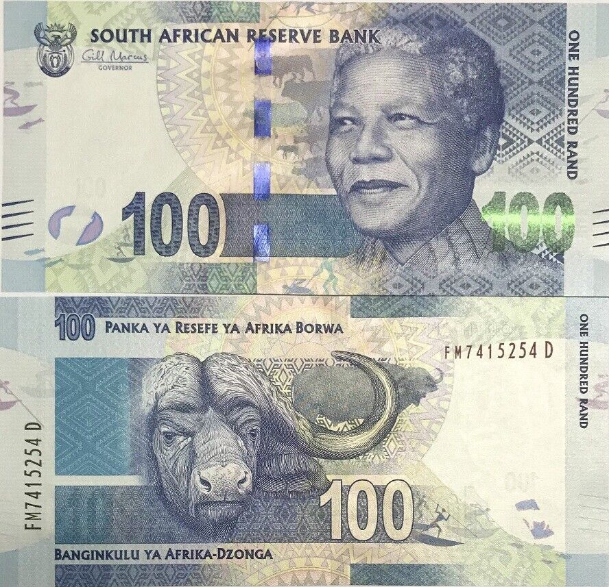 South Africa 100 Rands ND 2012 P 136 UNC