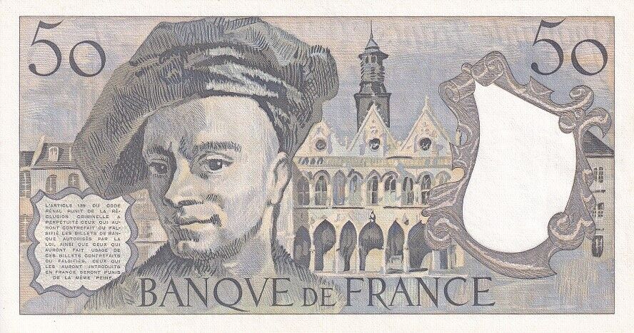 France 50 Francs 1977 P 152 a AUnc