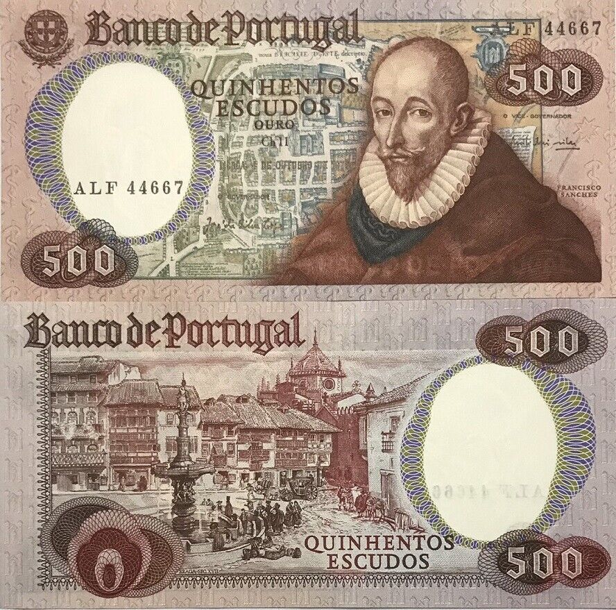 Portugal 500 Escudos 1979 P 177 UNC