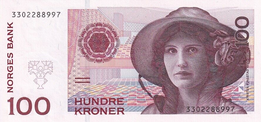 Norway 100 Kroner 1995 P 47 a UNC