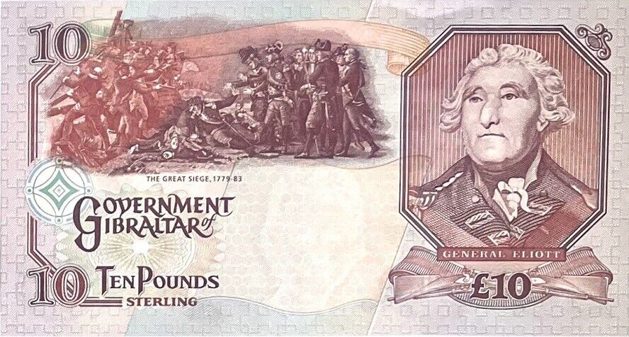 Gibraltar 10 Pounds 2006 P 32 a UNC