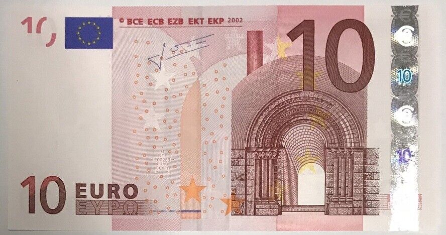 Euro 10 Euro 2002 P 9 X Germany XF/AUnc
