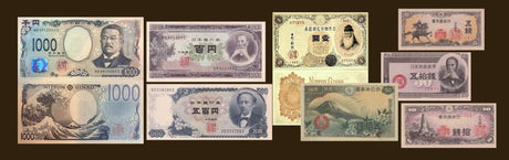 History of Japanese 1000 Yen Banknotes