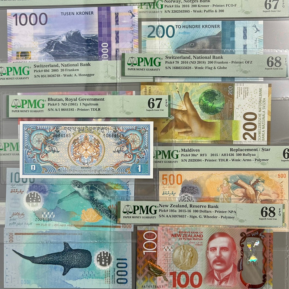 Banknotes Examples Banknotes of the World: Artistic Marvels in Your Wallet – NotesHOBBY
