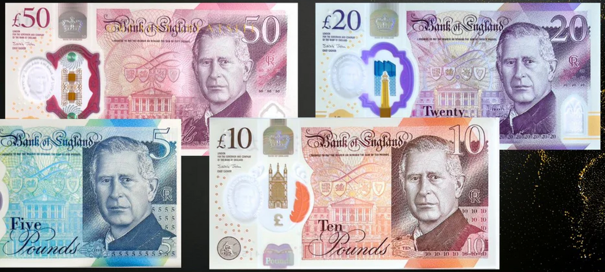 King Charles III Banknotes: A New Era in British Currency – Noteshobby