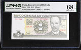 Central America 1 Pesos 2017 P 128 h Superb Gem UNC PMG 68 EPQ TOP POP
