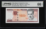 Central America 1000 Pesos 2021 P 132 b Gem UNC PMG 66 EPQ